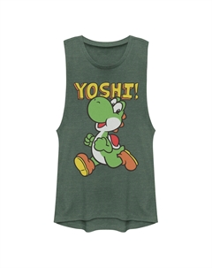 Мускулистая майка для юниоров "Super Mario Bros Yoshi" Licensed character