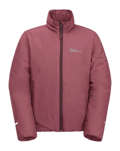 Куртка из софтшелла "SOLYD INS JACKET K", с капюшоном, розовый Jack wolfskin