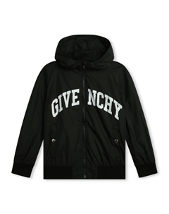 Kids ветровка с логотипом, черный Givenchy