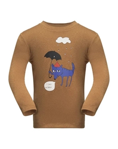 Свитер с круглым вырезом "GLEELY LONGSLEEVE K", цвет Autumn-Leaves Jack wolfskin