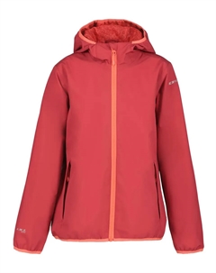 Функциональная куртка "M SOFTSHELL JACKE KALKASKA" (1 шт.), с капюшоном, цвет Cranberry Icepeak
