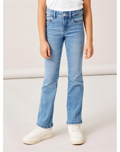 Джинсы Mädchen Straight Leg Denim Hose NKFPOLLY, синий Name it