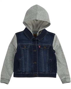 Детская джинсовая куртка "INDIGO JACKET", с капюшоном, для МАЛЬЧИКОВ Kids, цвет Indigo Dusk Levi's®