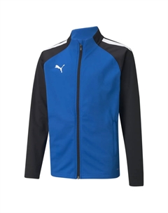 Куртка тренировочная "TEAMLIGA TRAINING JACKET JR", без капюшона, черный Puma