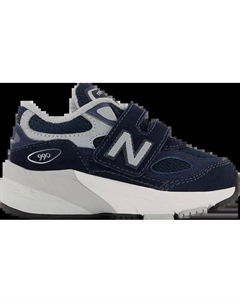 Кроссовки 990v6 Hook & Loop Toddler Wide 'Navy', синий New balance