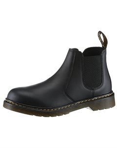 Ботинки Челси "2976 Y", детские ботинки, повседневная обувь на молнии, эластичная вставка, черный Dr. martens