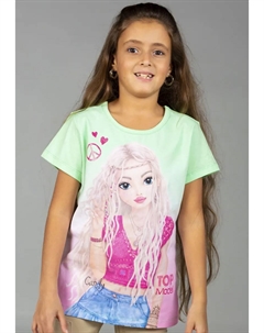 Рубашка с короткими рукавами "Рубашка с короткими рукавами ", зеленый Topmodel