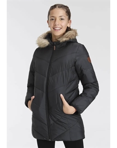 Стеганая куртка "SOME SAY - для детей", с капюшоном, черный Roxy