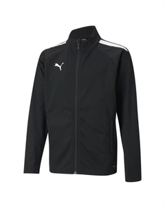 Куртка тренировочная "TEAMLIGA TRAINING JACKET JR", без капюшона, белый Puma