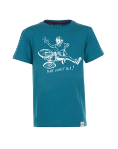 Футболка BMX, бензиновый Band of rascals