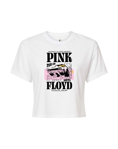 Укороченная футболка с рисунком Pink Floyd Essex для юниоров Licensed character