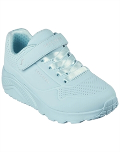 Детские кроссовки Skechers "UNO LITE", кроссовки на платформе, кроссовки в стиле ретро, ​​монохромная обувь на липучке, бирюзовый Skechers kids