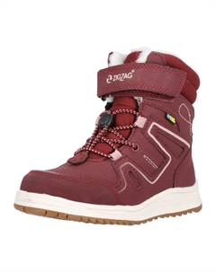 Сапоги "Rincet" с практичной системой быстрой шнуровки, красный Zigzag
