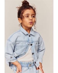 Джинсовые шорты свободного кроя, синий H&m