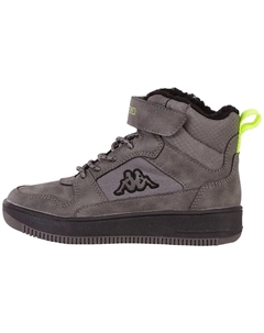 Зимние ботинки на уютной теплой подкладке, черный Kappa