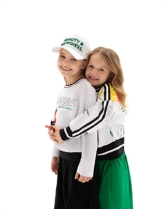 Толстовка Гулливер с боковыми карманами, цвет Weiß-Mehrfarbig Gulliver