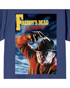 Детская футболка с рисунком «Кошмар на улице Вязов» «Freddy's Dead» Licensed character