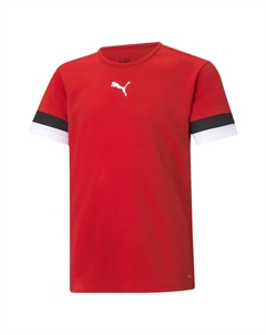Тренировочный топ "TEAMRISE JERSEY JR", цвет Red- Black- White Puma
