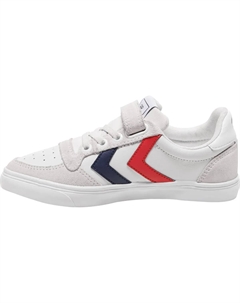 Кроссовки "SLIMMER STADIL LEATHER LOW JR", белый Hummel