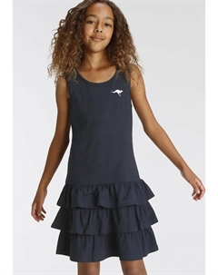 Платье из трикотажа, на широких бретелях, цвет морской волны Kangaroos