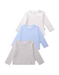 Рубашка с длинными рукавами и практичными кнопками, цвет Mehrfarbig Лилипут