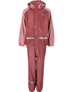 Дождевик "GILBO" со светоотражающими элементами, розовый Zigzag