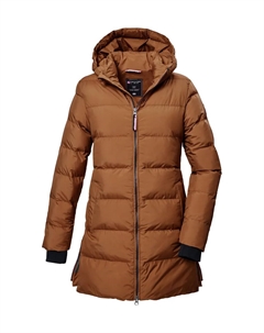 Стеганое пальто "KOW 359 GRLS QLTD PRK", коричневый Killtec