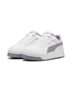 Кроссовки "CARINA STREET PS", цвет White-Pale Plum- Silver Puma