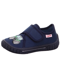 Тапочки "Bill WMS: Medium", обувь на липучке, обувь для детского сада с системой измерения ширины, синий Superfit