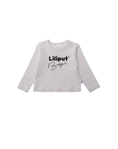 Рубашка Liiput с длинными рукавами "Liiput Baby", на практичных кнопках, цвет Grau-Meliert Лилипут