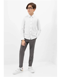 Рубашка Гулливер с длинными рукавами, прямого кроя, белый Gulliver