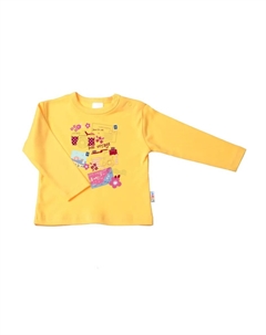 Рубашка с длинными рукавами и забавным принтом, цвет Mehrfarbig Лилипут