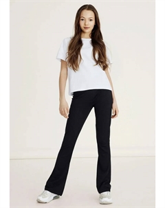 Расклешенные брюки "NKFFRIKKALI BOOTCUT PANT", черный Name it