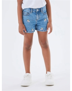 Шорты "NKFBELLA REG DNM SHORTS 3674-BE NOOS", синий Name it