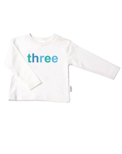 Рубашка с длинными рукавами "Boys Three", с кнопками на плече, цвет Ecru Лилипут