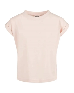Футболка ", женская футболка из органического материала для девочек с удлиненными плечами", розовый Urban classics