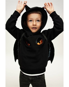 Толстовка с аппликацией, черный H&m