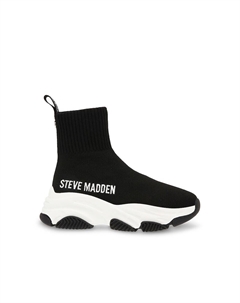 Кроссовки с логотипом и дизайном носка, черный Steve madden