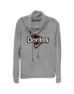 Пуловер с воротником-хомутом и классическим логотипом Triangle Chips для юниоров Doritos