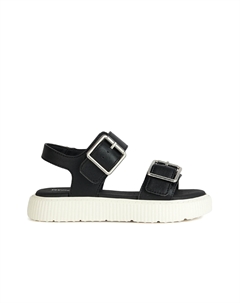 Сандалии J Sandal Kodette для девочек, черный Geox