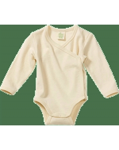 Накидка боди из натуральной шерсти и шелка натурального размера. 50/56 10шт Alana