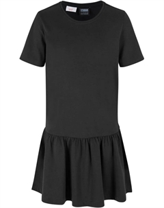 Платье-рубашка " Women's Girls Valance Tee Dress" (1 шт.), черный Urban classics