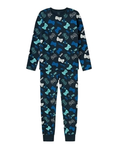 Пижама "NKMNIGHTSET DARK SAPPHIRE GAMER NOOS", цвет Dark Sapphire Name it