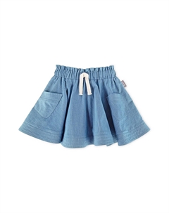 Юбка А-силуэта SOMMERLEICHTER CHAMBRAY ROCK, цвет hellblau Sigikid