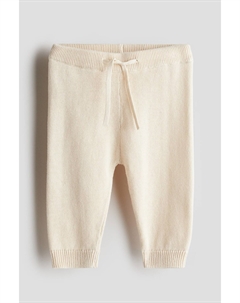 Джоггеры из тонкого хлопкового трикотажа., бежевый H&m
