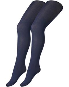 Трикотажные колготки (2 шт.) на эластичном поясе, цвет морской волны Camano