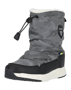 Сапоги "Sanen Kids" со светоотражающим верхним материалом, черный Zigzag