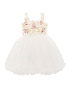 Платье колокольчика белой розы, белый Tulleen