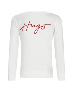 Толстовка обычного кроя, белый Hugo