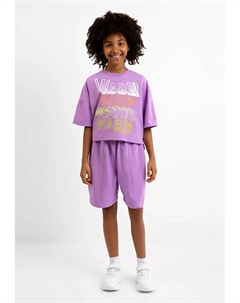 Шорты "Гулливер" с эластичным поясом, фиолетовый Gulliver